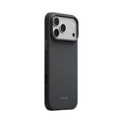 Summa Case for iPhone 18 Series - 600D Black/Grey (Twill)