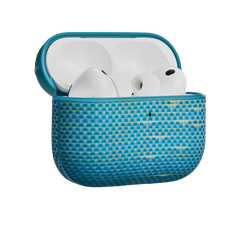 Aramid Fiber Case for AirPods Pro 3 - Lucid Blue