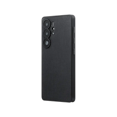 PinButton Case for Samsung Galaxy S25 Ultra - Black / Grey PITAKA