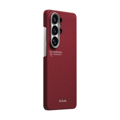 Samsung Galaxy S26 Ultra Edge Case Harvard Crimson (Aaron Button)