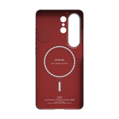 Samsung Galaxy S26 Ultra Edge Case PITAKA Leaping - Orange Black (Aaron Button)