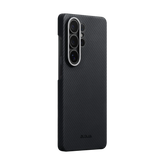 Samsung Galaxy S26 Ultra Edge Case 600D Black/Grey (Twill) (Aaron Button)