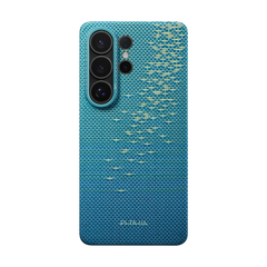 Samsung Galaxy S26 Ultra Edge Case Lucid Blue (Aaron Button)