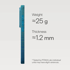 Samsung Galaxy S26 Ultra Edge Case Lucid Blue (Aaron Button) Pitakaindia
