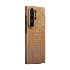 Samsung Galaxy S26 Ultra Edge Case Golden Glint (Aaron Button)