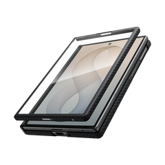 Edge Case for Samsung Galaxy Z Fold8 - 600D Black/Grey (Twill) (Aaron Button)