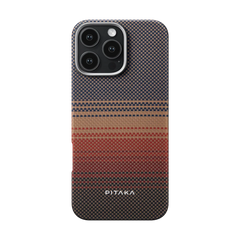 MagEZ Tactile Woven Case 5 for iPhone 16 Series Sunset