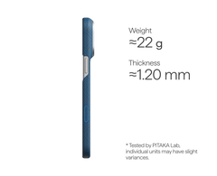 Edge Case for iPhone 18 Series - Abyss Blue (PitaTap™)