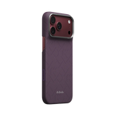 Edge Case for iPhone 18 Series - PTK Weaving - Charoite Purple (PitaTap™)