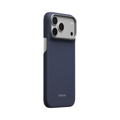 Edge Case for iPhone 18 Series - PTK Weaving - Sapphire Blue (PitaTap™)