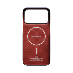 Edge Case for iPhone 18 Series - PTK Weaving - Sapphire Blue (PitaTap™)