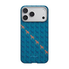 Happiness Rides In- Edge Case for iPhone 17 Series - Indigo Pitakaindia