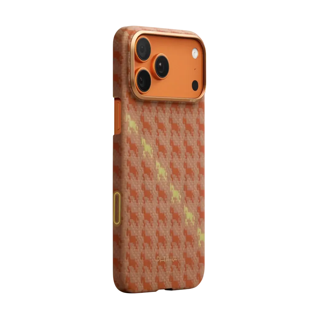 Happiness Rides In- Edge Case for iPhone 17 Series - Amber Pitakaindia