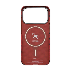 Happiness Rides In- Edge Case for iPhone 17 Series - Maroon (PitaTap™)
