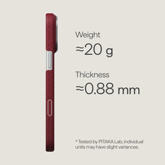 Edge Case for iPhone 17 Series - Harvard Crimson (PitaTap™)