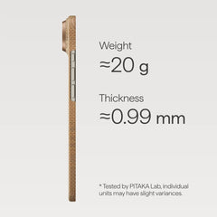 iPhone Air Edge Case - Golden Glint Pitakaindia