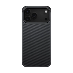iPhone 17 Series Aramid ProGuard Case 600D Black/Grey (Twill)