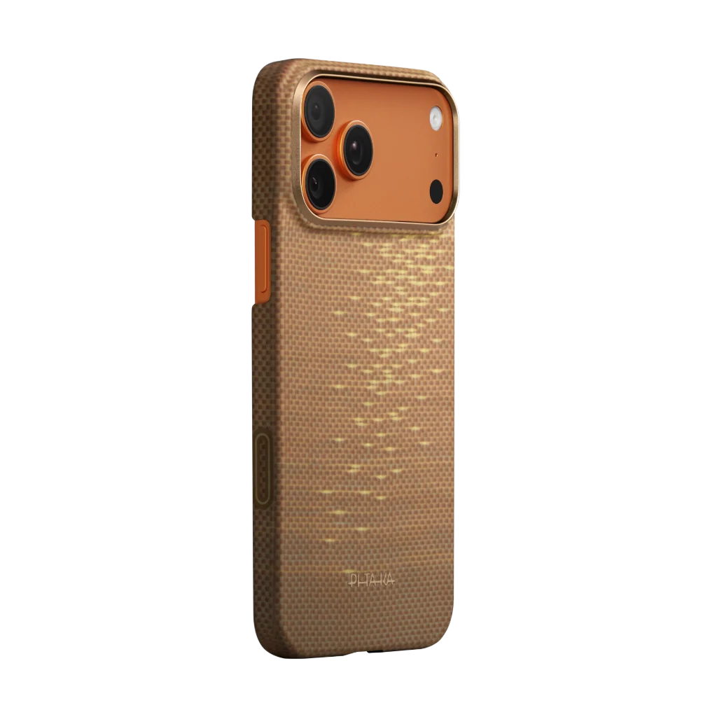 iPhone 17 Series Edge Case Golden Glint (PitaTap™) Pitakaindia