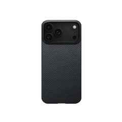 iPhone 17 Series Edge Case 600D Black/Grey (Twill) (PitaTap™) Pitakaindia