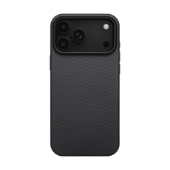 iPhone 17 Series Aramid UltraGuard Case 600D Black/Grey (Twill)