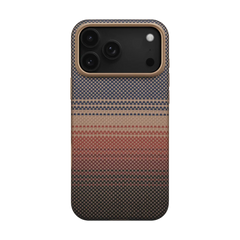 iPhone 17 Series Aramid UltraGuard Case Moment · Sunset