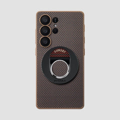 PinButton Case for Samsung Galaxy S25 Ultra - Black / Gold