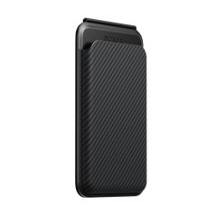Magnetic Stand Woven Wallet