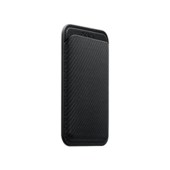 Magnetic Woven Wallet - Black/Grey (Twill) Pitakaindia