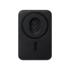 Magnetic Woven Wallet - Black/Grey (Twill) Pitakaindia