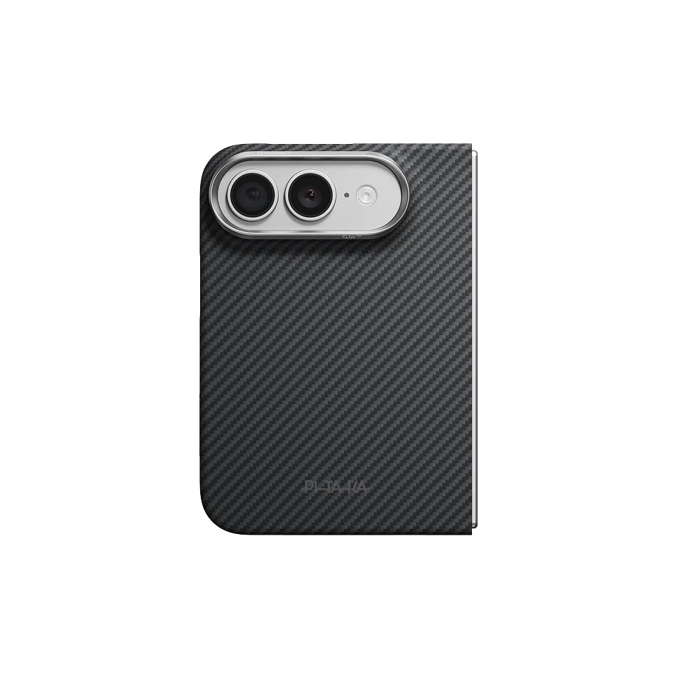 Edge Case for iPhone Duo - 600D Black/Grey (Twill) (PitaTap™)