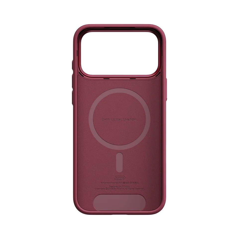 Summa Case for iPhone 18 Series - Burgundy