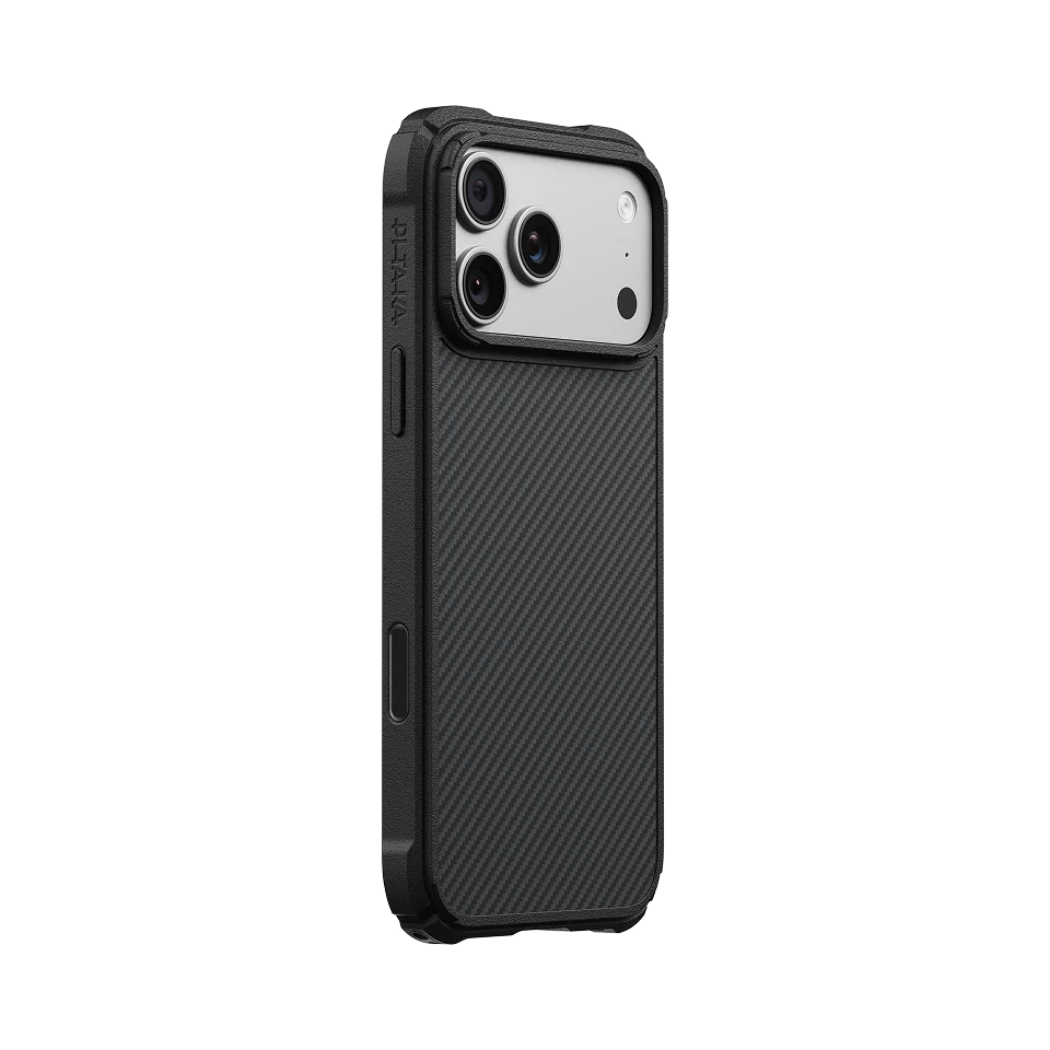Cairn Case for iPhone 18 Series - 600D Black/Grey (Twill)