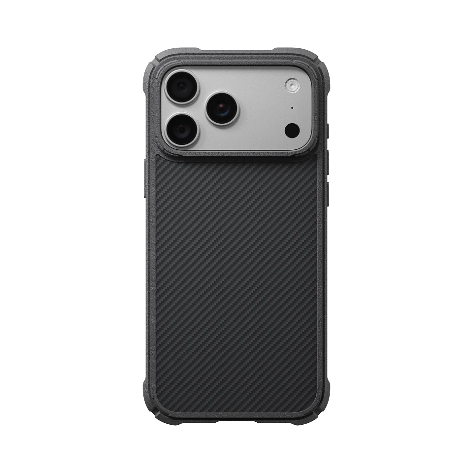 Cairn Case for iPhone 18 Series - 600D Black/Grey (Twill)