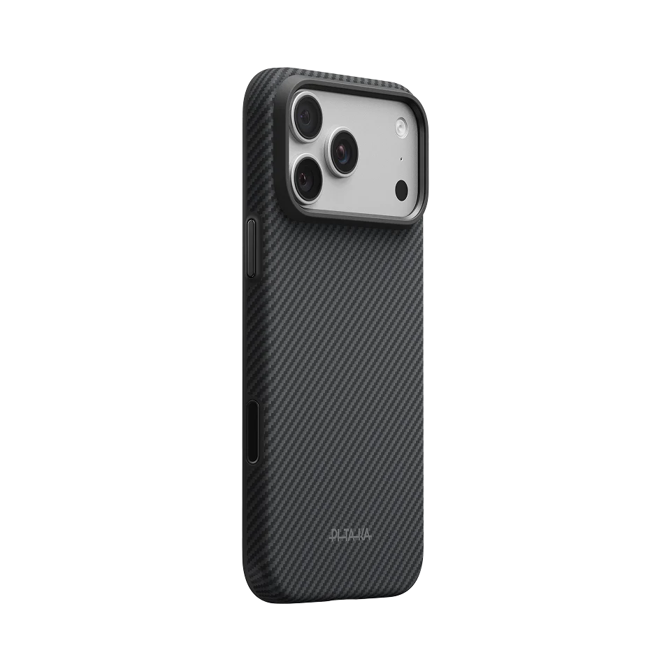 Summa Case for iPhone 18 Series - 600D Black/Grey (Twill)