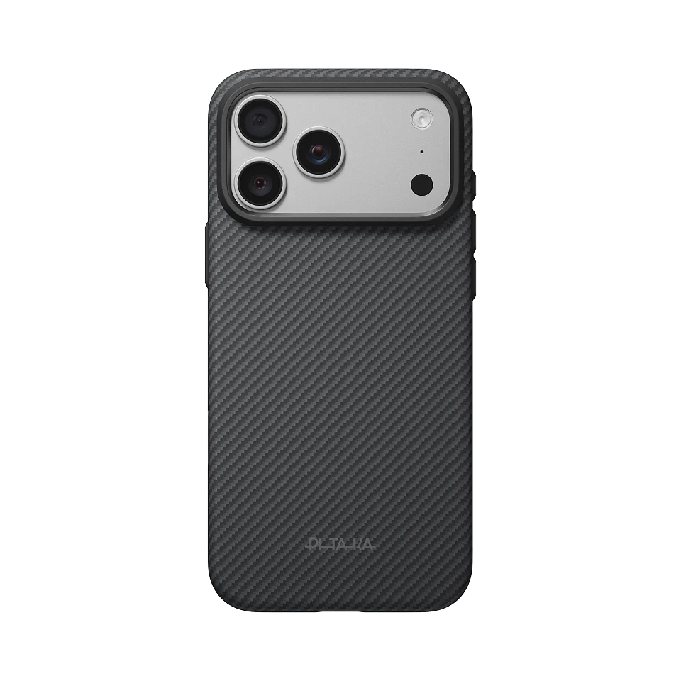 Summa Case for iPhone 18 Series - 600D Black/Grey (Twill)