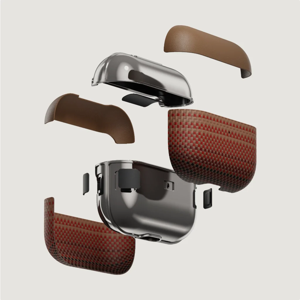 Aramid Fiber Case for AirPods Pro 2 - Sunset