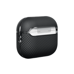 Aramid Fiber Case for AirPods Pro 2 - Black/Grey
