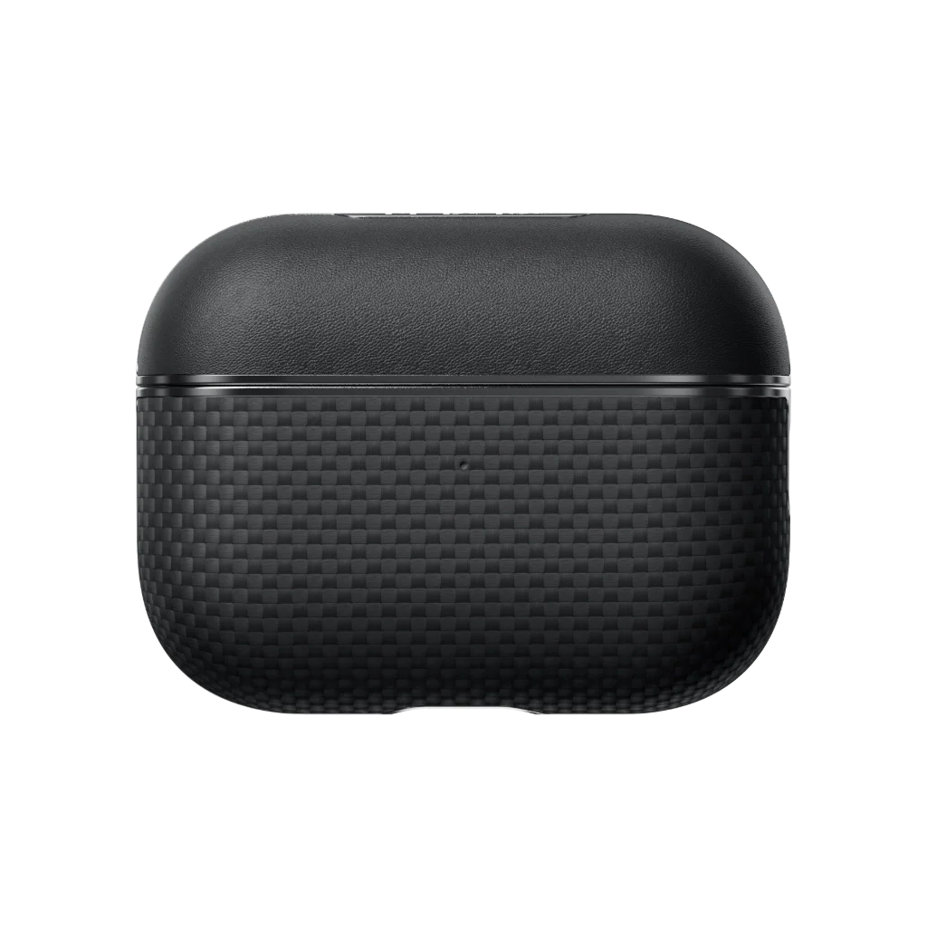 Aramid Fiber Case for AirPods Pro 2 - Black/Grey