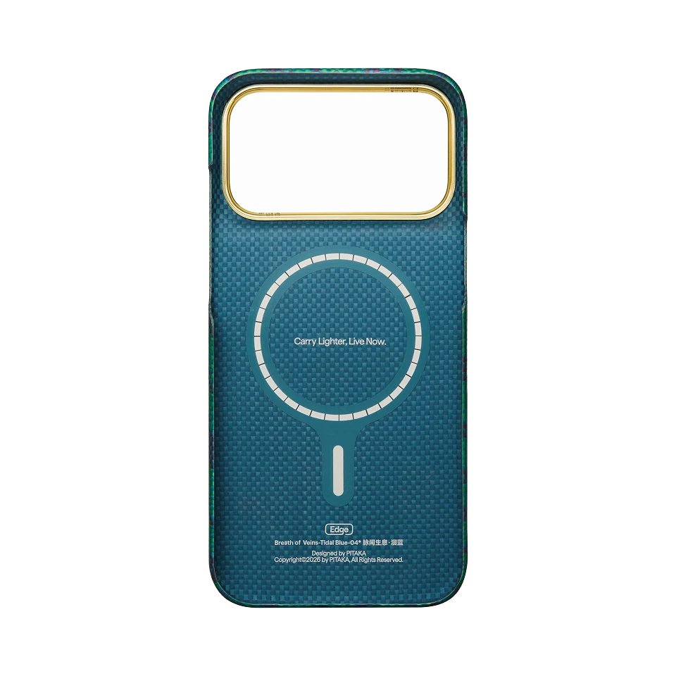 Edge Case for iPhone 18 Series - Tidal Blue (PitaTap™)