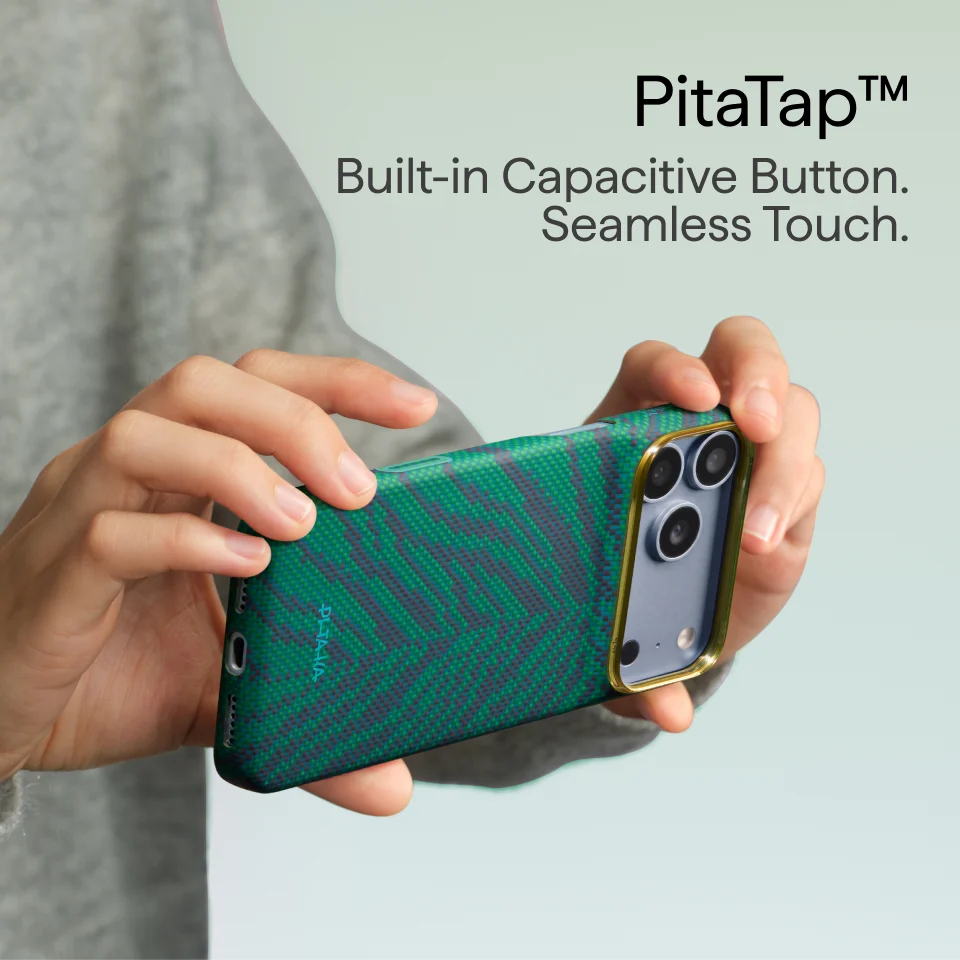 Edge Case for iPhone 18 Series - Tidal Blue (PitaTap™)