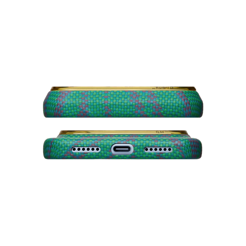 Edge Case for iPhone 18 Series - Tidal Blue (PitaTap™)