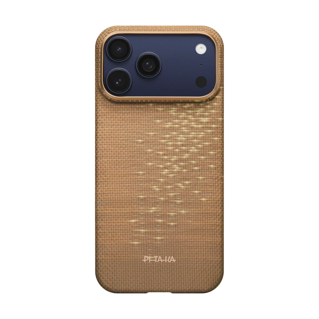 iPhone 17 Series Ultra Slim Case Golden Glint (PitaTap™)