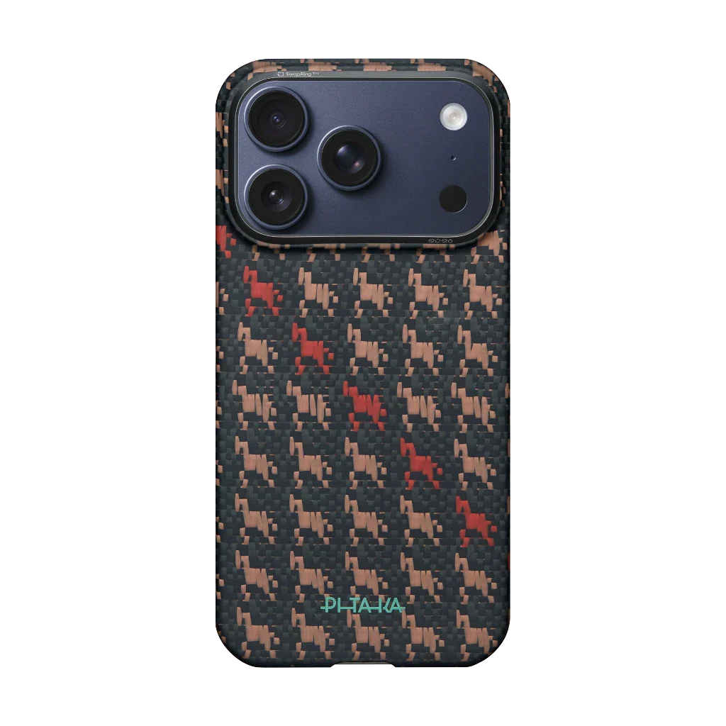 Happiness Rides In- Edge Case for iPhone 17 Series - Ebony (PitaTap™)