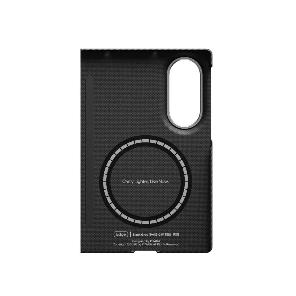 Edge Case Samsung Galaxy Z Fold8 - 600D Black/Grey (Twill)