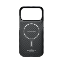Edge Case for iPhone 18 Series 600D Black/Grey (Twill) (PitaTap™)