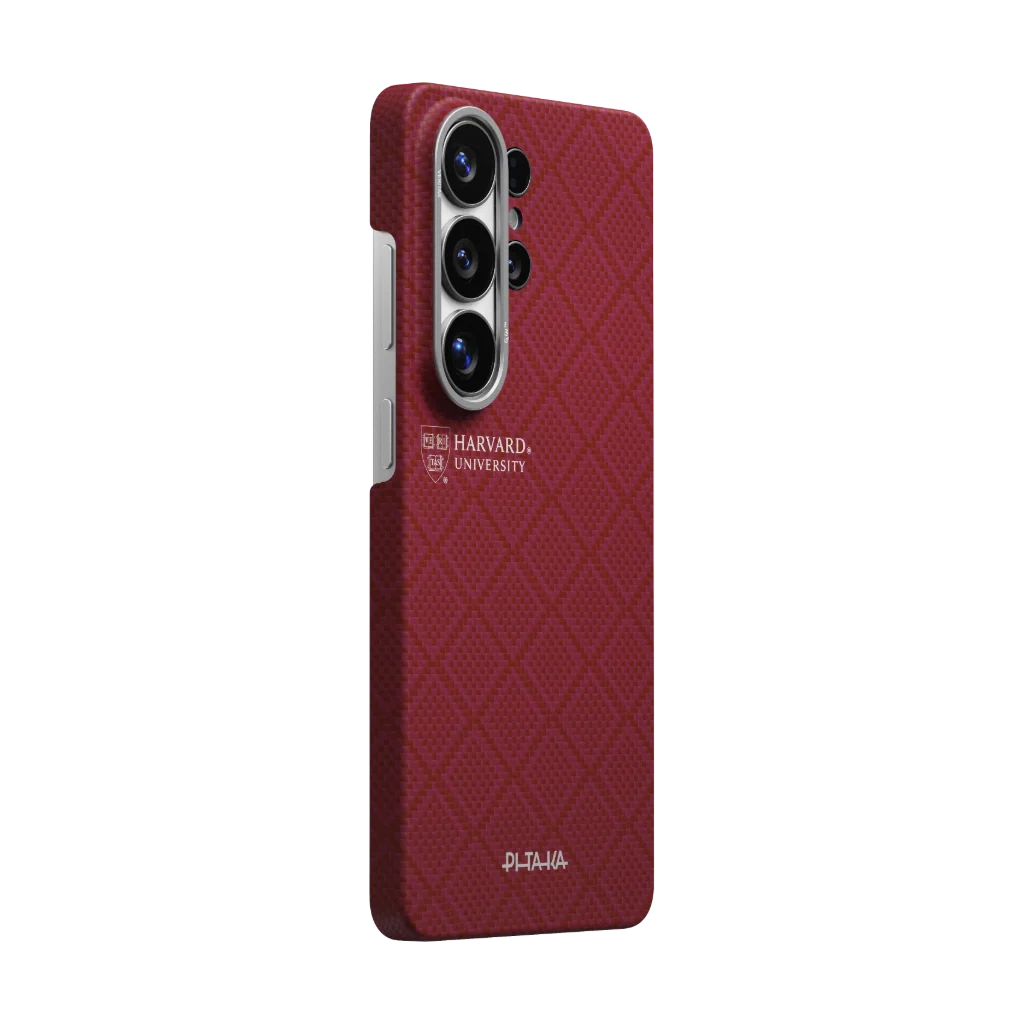 Samsung Galaxy S26 Ultra Edge Case Harvard Crimson (Aaron Button)