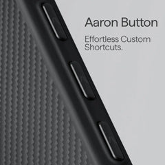 Samsung Galaxy S26 Ultra Cairn Case 600D Black/Grey (Twill) (Aaron Button) Pitakaindia