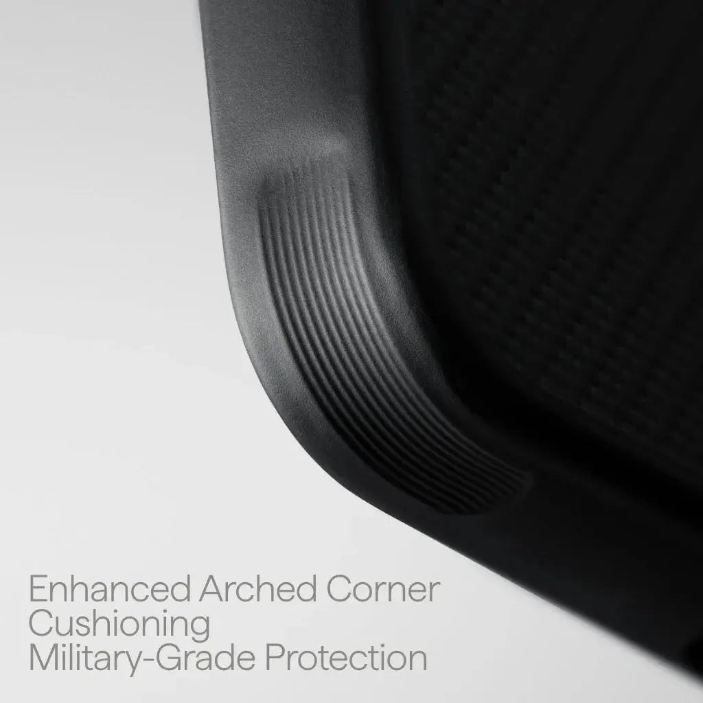 Samsung Galaxy S26 Ultra Cairn Case 600D Black/Grey (Twill) (Aaron Button) Pitakaindia