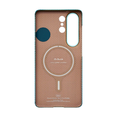 Samsung Galaxy S26 Ultra Edge Case Lucid Blue (Aaron Button)