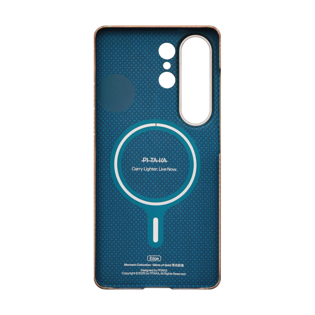 Samsung Galaxy S26 Ultra Edge Case Golden Glint (Aaron Button)